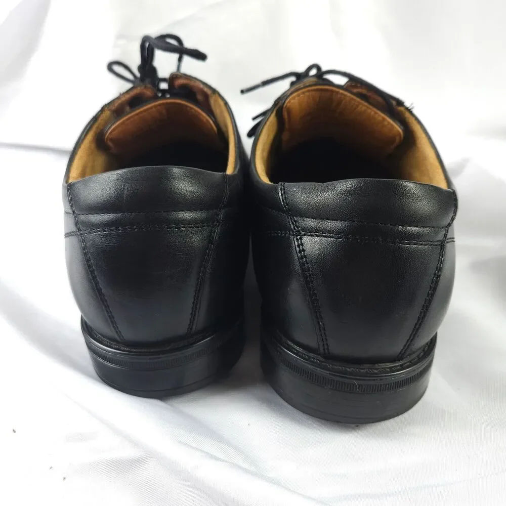 Florsheim Midtown Cap Toe Oxford Ortholite Black Dress Shoes Men's US‎ 9D